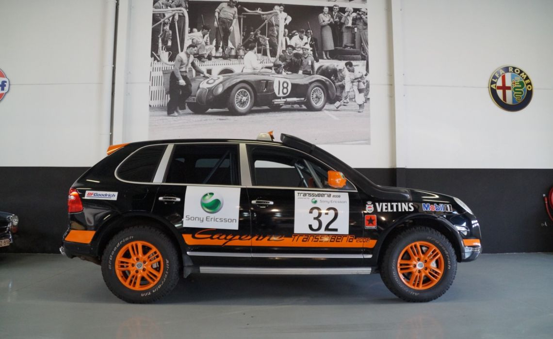 tamiya porsche cayenne transsyberia 2007